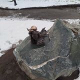 Река Павловка, фото отдыхающего в апреле