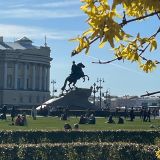 Ленинградская область, фото отдыхающего в апреле
