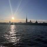 Балтийское море, фото отдыхающего в мае