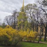 Балтийское море, фото отдыхающего в мае