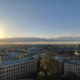 Балтийское море, фото отдыхающего в мае