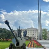 Средняя полоса России, фото отдыхающего в мае