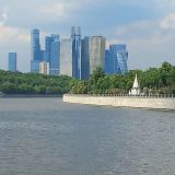 Москва, фото отдыхающего в мае