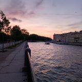 Балтийское море, фото отдыхающего в мае