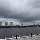 Москва, фото отдыхающего в мае