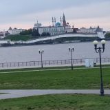 Река Волга, фото отдыхающего в мае