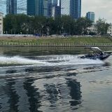Москва, фото отдыхающего в июне