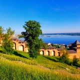Нижний Новгород, фото отдыхающего в июне