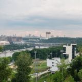 Москва, фото отдыхающего в июне