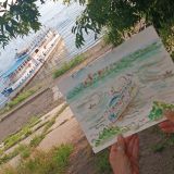 Томск, фото отдыхающего в июне