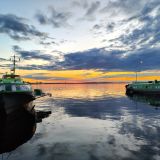 Крайний Север, фото отдыхающего в июне