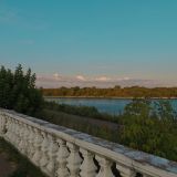 Река Ока, фото отдыхающего в июле
