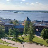 Поволжье, фото отдыхающего в июле