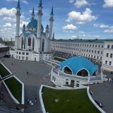 Река Волга, фото отдыхающего в июле