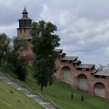 Река Волга, фото отдыхающего в июле