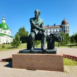 Тобольск, фото отдыхающего в июле