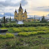 Нижний Новгород, фото отдыхающего в июле