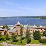 Нижний Новгород, фото отдыхающего в августе