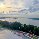 Нижний Новгород, фото отдыхающего в июле