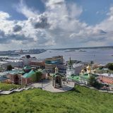 Нижний Новгород, фото отдыхающего в июле