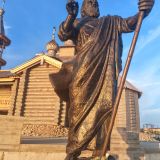 Река Волга, фото отдыхающего в августе