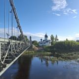 Остров, фото отдыхающего в августе