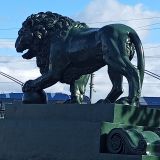 Санкт-Петербург, фото отдыхающего в августе