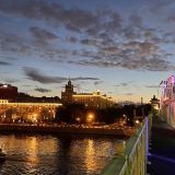 Москва, фото отдыхающего в августе
