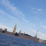 Санкт-Петербург, фото отдыхающего в августе