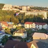 Вид с балкона. 