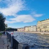 Финский залив, фото отдыхающего в августе