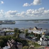 Нижний Новгород, фото отдыхающего в августе