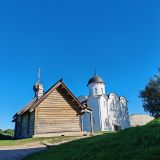 Село Старая Ладога, фото отдыхающего в августе