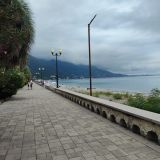 Гагра, фото отдыхающего в августе