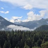 Кавказ, фото отдыхающего в августе