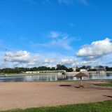 Великий Новгород, фото отдыхающего в сентябре