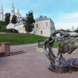 Витебск, фото отдыхающего в сентябре