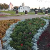 Витебск, фото отдыхающего в сентябре