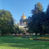 Ленинградская область, фото отдыхающего в сентябре