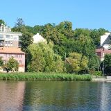 Светлогорск, фото отдыхающего в августе