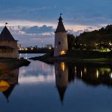 Псковская область, фото отдыхающего в сентябре