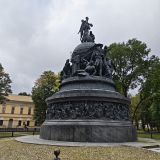 Великий Новгород, фото отдыхающего в сентябре
