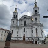 Витебск, фото отдыхающего в сентябре