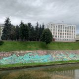 Витебск, фото отдыхающего в сентябре