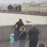 Санкт-Петербург, фото отдыхающего в сентябре