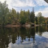 Выборг, фото отдыхающего в сентябре