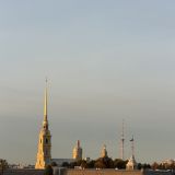 Финский залив, фото отдыхающего в сентябре