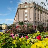 Финский залив, фото отдыхающего в сентябре
