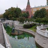 Москва, фото отдыхающего в сентябре
