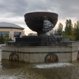 Куйбышевское водохранилище, фото отдыхающего в сентябре
